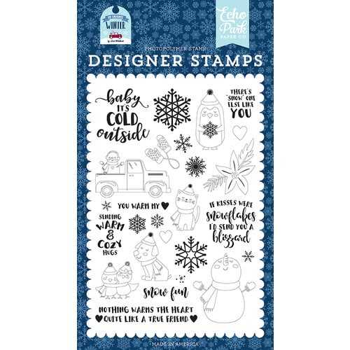 Snow Much Fun: Frost and Ice Stamp Set - Echo Park Paper Co.