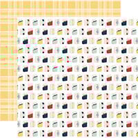 Echo Park - Mom's Kitchen Collection - 12 x 12 Double Sided Paper - Flour And Sugar