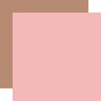 Echo Park - Mom's Kitchen Collection - 12 x 12 Double Sided Paper - Pink - Tan