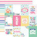 Echo Park - My Little Girl Collection - 12 x 12 Double Sided Paper - 3 x 4 Journaling Cards