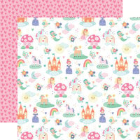 Echo Park - My Little Girl Collection - 12 x 12 Double Sided Paper - Imagine Fairy Tales