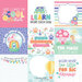 Echo Park - My Little Girl Collection - 12 x 12 Double Sided Paper - 4 x 4 Journaling Cards
