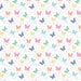Echo Park - My Little Girl Collection - 12 x 12 Double Sided Paper - Lovely Butterflies