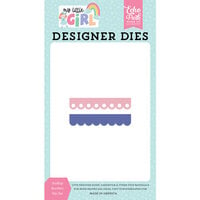 Echo Park - My Little Girl Collection - Designer Dies - Scallop Borders