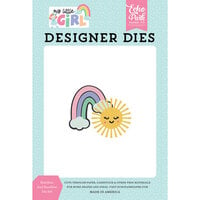 Echo Park - My Little Girl Collection - Designer Dies - Rainbow And Sunshine
