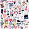 Echo Park - I am Mom Collection - 12 x 12 Cardstock Stickers - Elements