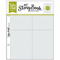 Echo Park - My StoryBook - 6 x 8 Pocket Page - 3 x 4 Pockets - 10 Pack