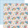 Echo Park - Our Story Matters Collection - 12 x 12 Double Sided Paper - Lovely Floral