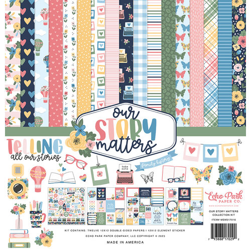 Echo Park - Our Story Matters Collection - 12 x 12 Collection Kit