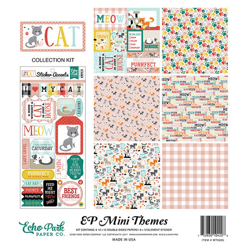Echo Park - Cat Collection - 12 x 12 Collection Kit