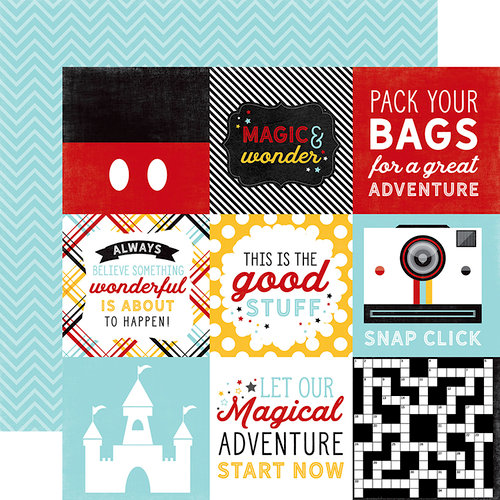 Echo Park - Magic and Wonder Collection - 12 x 12 Double Sided Paper - 4 x 4 Journaling Cards