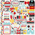 Echo Park - Magic and Wonder Collection - 12 x 12 Cardstock Stickers - Elements