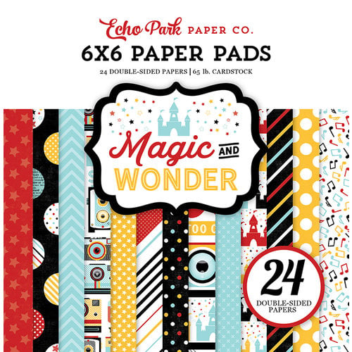 Echo Park - Magic and Wonder Collection - 6 x 6 Paper Pad
