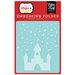Echo Park - Magic and Wonder Collection - Embossing Folder - Starry Castle