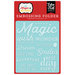 Echo Park - Magic and Wonder Collection - Embossing Folder - Wish Upon a Star
