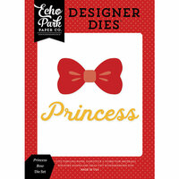 Echo Park - Magic and Wonder Collection - Designer Dies - Princess Bow