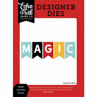Echo Park - Magic and Wonder Collection - Designer Dies - Magic Pennants