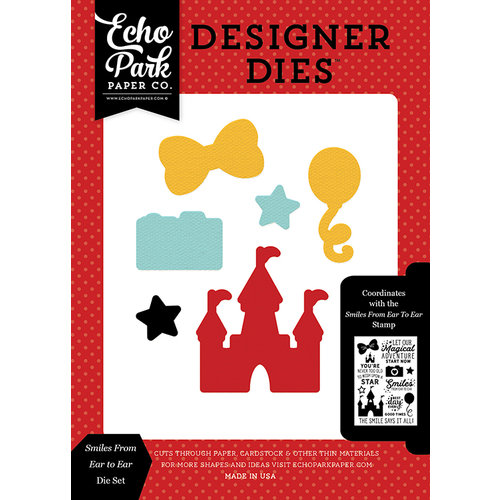 Echo Park - Magic and Wonder Collection - Designer Dies - Smiles from Ear to Ear