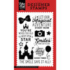 Echo Park - Magic and Wonder Collection - Clear Acrylic Stamps - Smiles from Ear to Ear