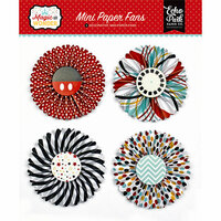 Echo Park - Magic and Wonder Collection - Mini Paper Fans