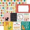 Echo Park - Meow Collection - 12 x 12 Double Sided Paper - Journaling Cards