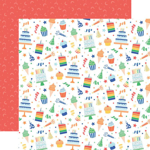 Echo Park - Make A Wish Birthday Boy Collection - 12 x 12 Double Sided Paper - Birthday Wish Treats Echo Park - Make A Wish Birthday Boy Collection - 12 x 12 Double Sided Paper - Birthday Wish Treats