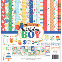Echo Park - Make A Wish Birthday Boy Collection - 12 x 12 Collection Kit