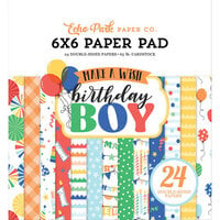 Echo Park - Make A Wish Birthday Boy Collection - 6 x 6 Paper Pad