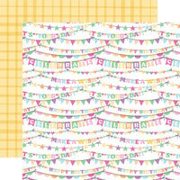 Echo Park - Make A Wish Birthday Girl Collection - 12 x 12 Double Sided Paper - Celebrate Your Day