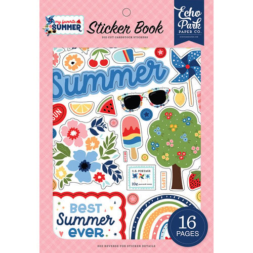 Echo Park - My Favorite Summer Collection - Sticker Book