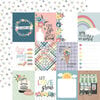 Echo Park - New Day Collection - 12 x 12 Double Sided Paper - 3 x 4 Journaling Cards