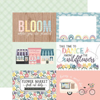 Echo Park - New Day Collection - 12 x 12 Double Sided Paper - 6 x 4 Journaling Cards