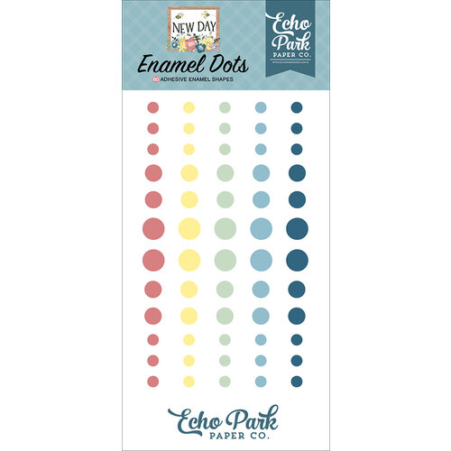 Echo Park - New Day Collection - Enamel Dots