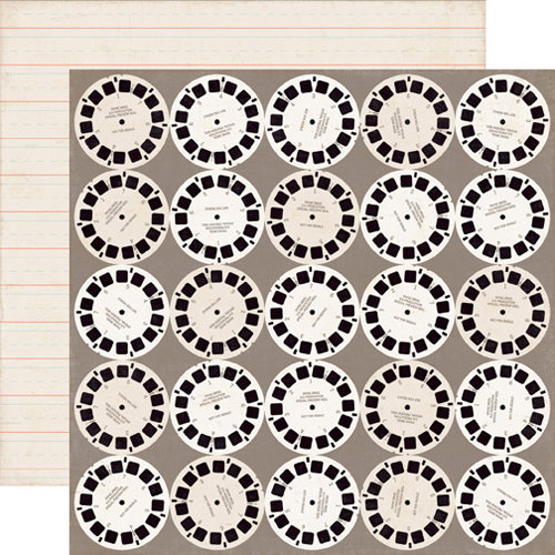 Echo Park - Note to Self Collection - 12 x 12 Double Sided Paper - Viewmaster