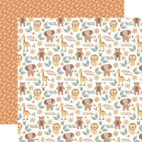 Echo Park - Our Baby Collection - 12 x 12 Double Sided Paper - Wild Thing