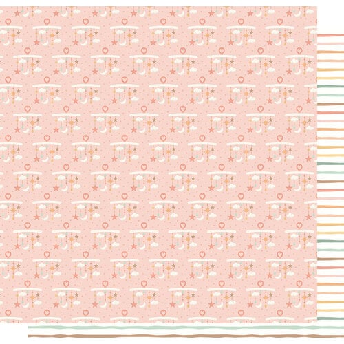 Echo Park - Our Baby Girl Collection - 12 x 12 Double Sided Paper - Sweet Dreams