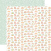 Echo Park - Our Baby Girl Collection - 12 x 12 Double Sided Paper - Delightful Rainbows