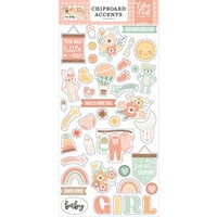 Echo Park - Our Baby Girl Collection - Chipboard Embellishments - Accents