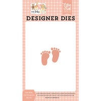 Echo Park - Our Baby Girl Collection - Designer Dies - Our Baby Girl Footprint