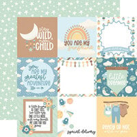 NON DIGITAL Baby Boy Scrapbook Paper 12x12, Fabrika Decoru Shabby Baby Boy  Paper Pad, Double Sided Scrapbooking Paper Pack, Blue Papers 