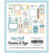 Echo Park - Our Baby Boy Collection - Ephemera - Frames and Tags