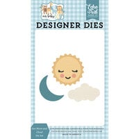 Echo Park - Our Baby Boy Collection - Designer Dies - Sun Moon And Cloud