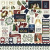 Echo Park - Oh Holy Night Collection - Christmas - 12 x 12 Cardstock Stickers - Elements