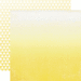 Echo Park - Ombre Collection - 12 x 12 Double Sided Paper - Yellow
