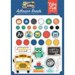 Echo Park - Off To School Collection - Adhesive Brads