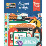 Echo Park - Off To School Collection - Ephemera - Frames And Tags