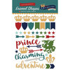 Echo Park - Once Upon A Time Collection - Prince - Enamel Shapes