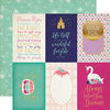 Echo Park - Once Upon A Time Collection - Princess - 12 x 12 Double Sided Paper with Foil Accents - 4 x 6 Journaling Cards