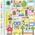 Echo Park - Paper and Glue Collection - 12 x 12 Cardstock Stickers - Elements