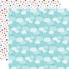Echo Park - Play All Day Girl Collection - 12 x 12 Double Sided Paper - Bright Sky